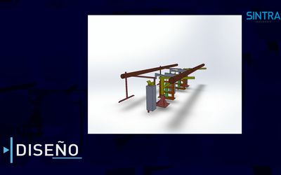 Alimentador automático para Roscadora de tubos CNC