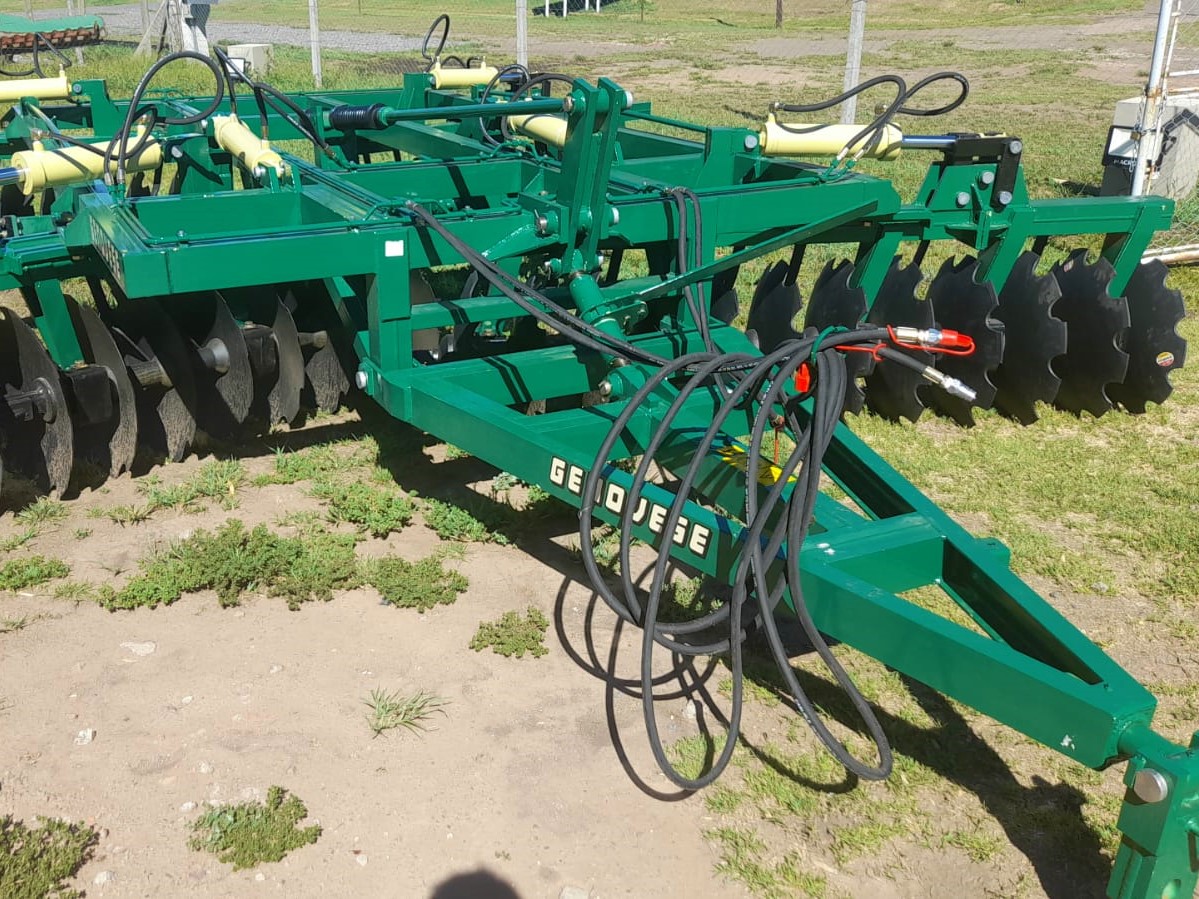 Rastra Genovese Plegable GRNLW - 30/50 discos