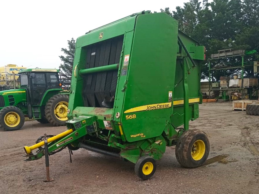 Rotoenfardadora John Deere 568 MW, año 2013