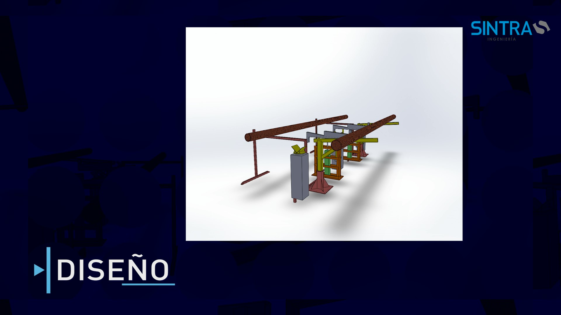 Alimentador automático para Roscadora de tubos CNC